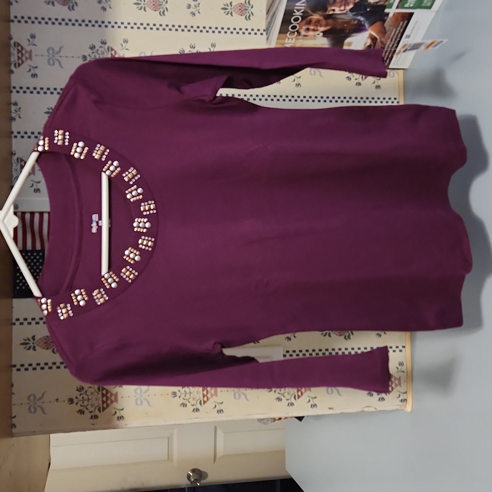 Style & Co NWT Plum Size PS shirt